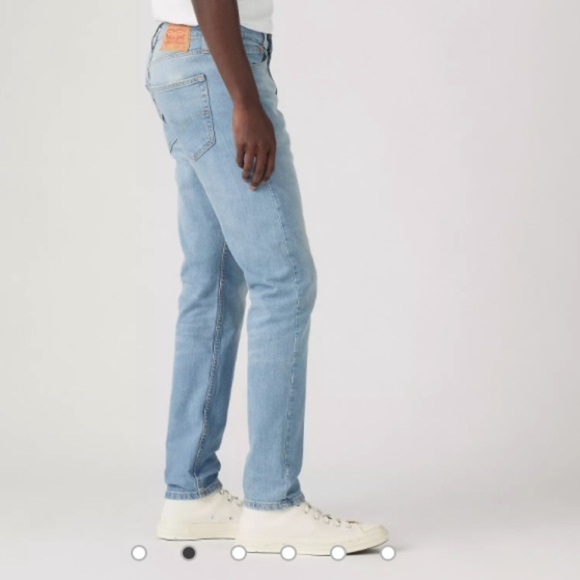 Levi’s 512 Slim Tapered Light Wash Premium Denim Jeans Size 29 - Picture 4 of 13